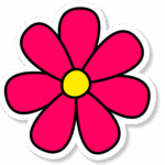 flower sticker_2024