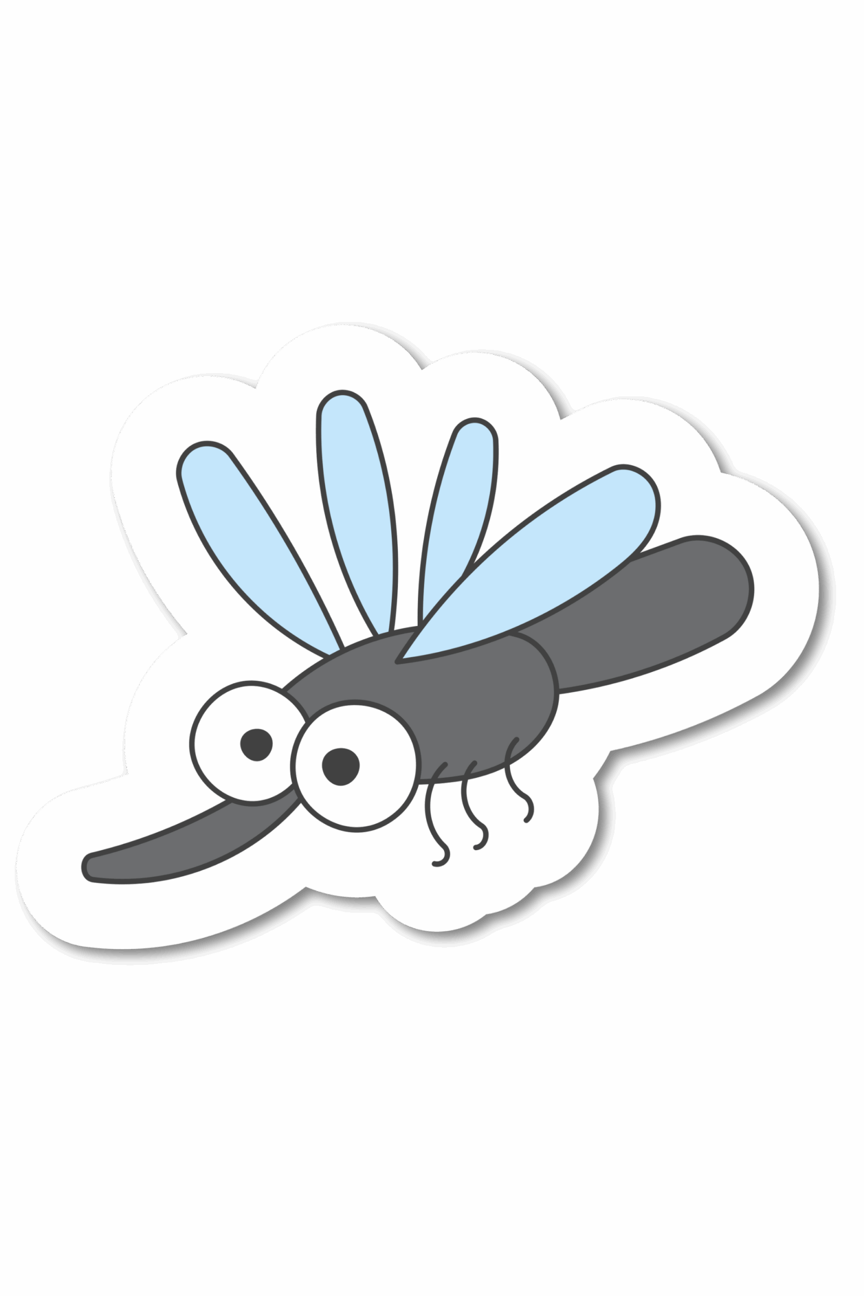 mosquito sticker