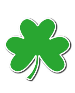 shamrock sticker